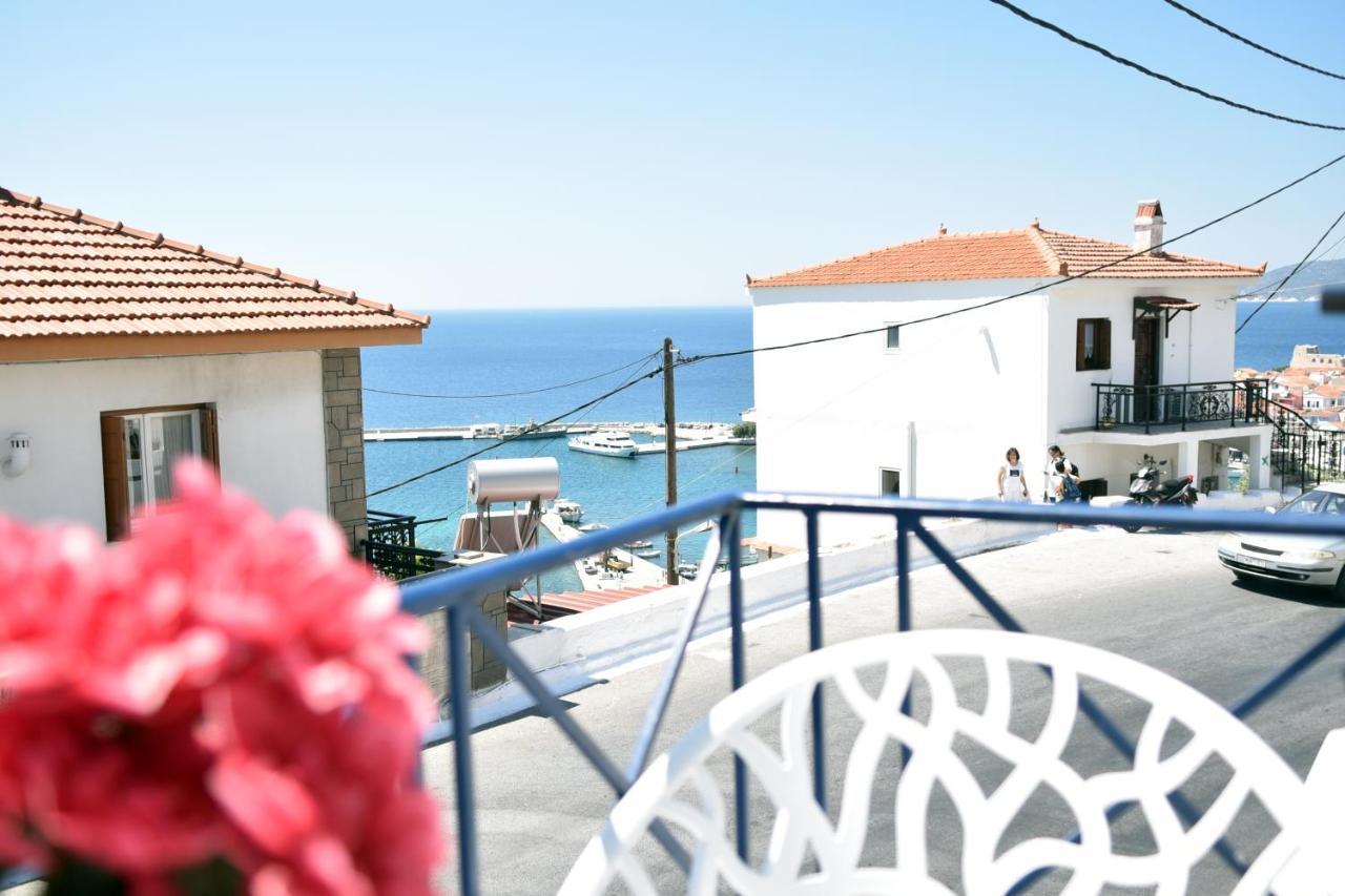 Lions House Pythagorio Villa Exterior foto